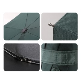 12 Double Ribs Windproof Automatic Folding Travel Umbrella