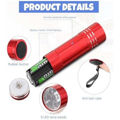 Portable Aluminum Flashlight