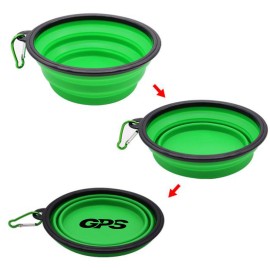 Foldable Pet Silicone Feeding Bowl