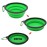 Foldable Pet Silicone Feeding Bowl
