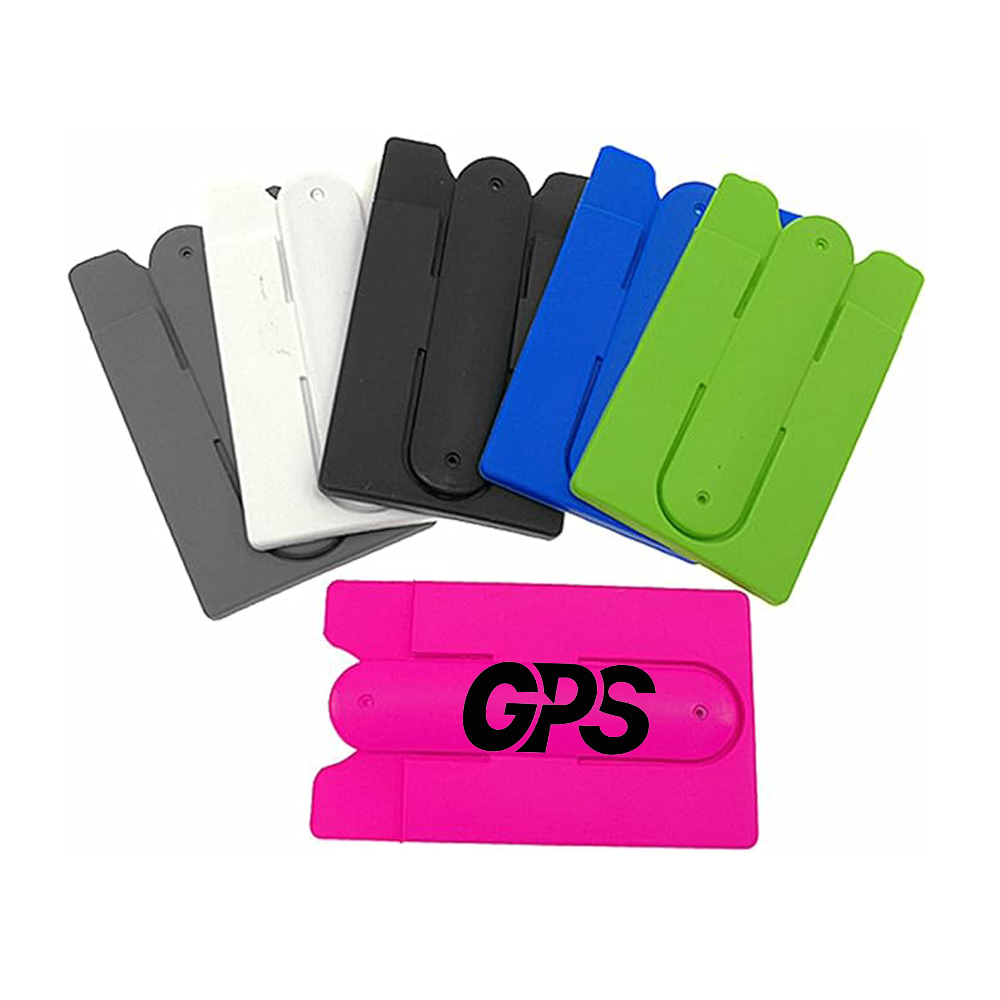 Silicone Card Case Mobile Phone Stand