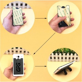 Silicone Card Case Mobile Phone Stand