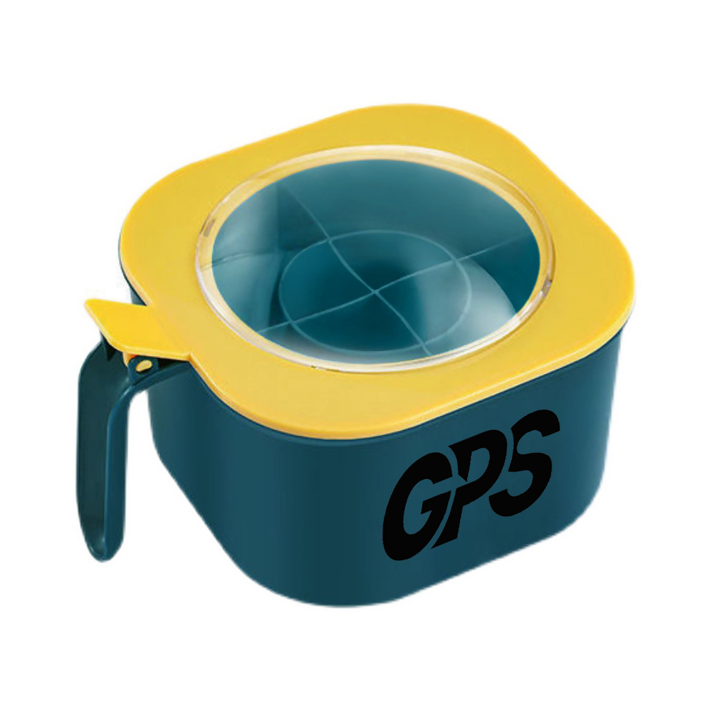 Four Grid Integrated Kitchen Seasoning Box