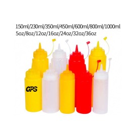 Single Hole Kitchen Sauce Squeeze Bottle
