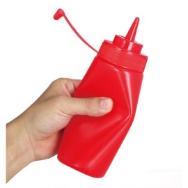 Single Hole Kitchen Sauce Squeeze Bottle