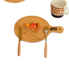 Pizza wooden tray