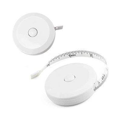 Round Plastic Automatic Shrinking Tape Measure