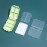 Portable Folding Three-layer 8 Grid Small Pill Box