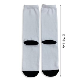 Medium Tube Polyester Cotton Socks