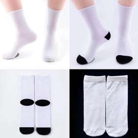 Medium Tube Polyester Cotton Socks