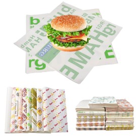Hamburger Sandwich Baking Greaseproof Paper