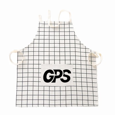 Kitchen Cotton Linen Thickened Apron