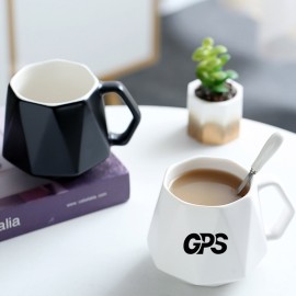 Diamond Shaped Ceramic Cup