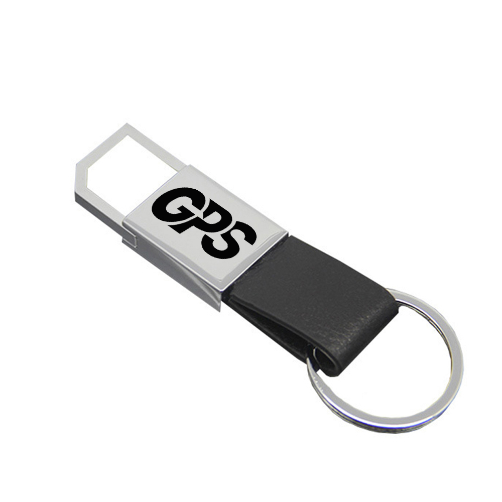 Leather Metal Key Chain