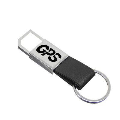 Leather Metal Key Chain