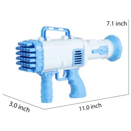 32 Holes Kid's Toy Bubble Machine Gun
