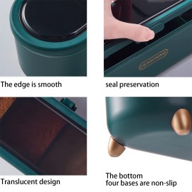 Four Grid Household Kitchen Seasoning Box