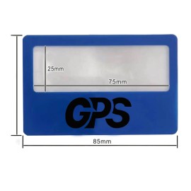 Ultra Thin Fresnel Portable Card Magnifying Glass