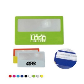 Ultra Thin Fresnel Portable Card Magnifying Glass