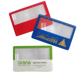Ultra Thin Fresnel Portable Card Magnifying Glass
