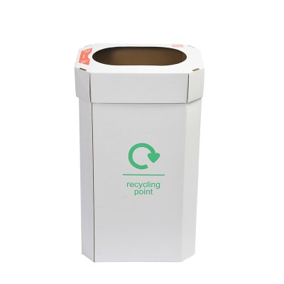 Disposable Customizable Cardboard Environmentally Friendly Trash Can