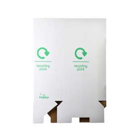 Disposable Customizable Cardboard Environmentally Friendly Trash Can