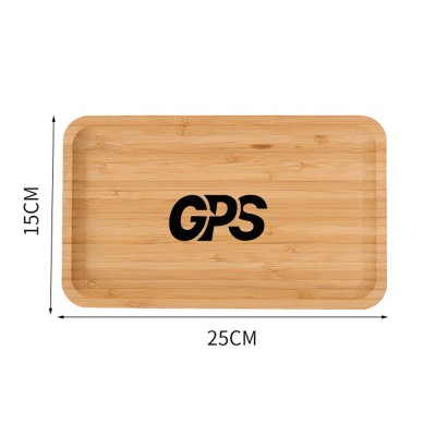 Square customizable bamboo pallet