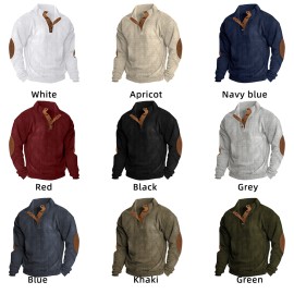 Men's Fashion Casual Long Sleeved Sweatshirt