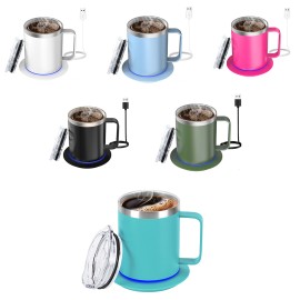 10oz Stainless Steel Heated Smart Coffee Mug