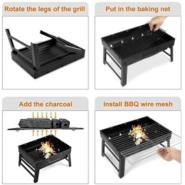 Small Portable Foldable Outdoor Grill
