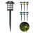 Square Outdoor Garden Solar Ground Light