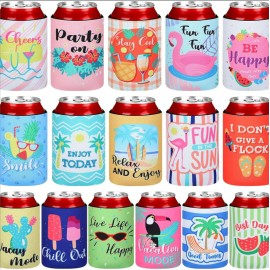 Neoprene Collapsible Canned Drinks Beverage Holder