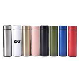 500ml stainless steel double wall vacuum flask with tea infuser