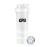 450ml plastic shaker bottle with SS shaker ball and storage for protein powder