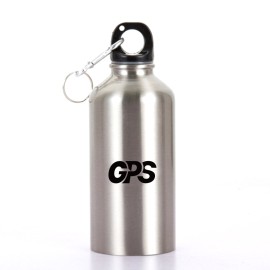 500ml single wall stainless steel 304 material sport water bottle with carabiner