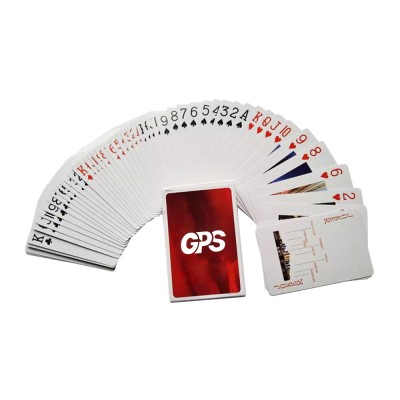 Playing card in case