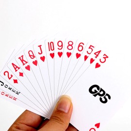 Playing card in case