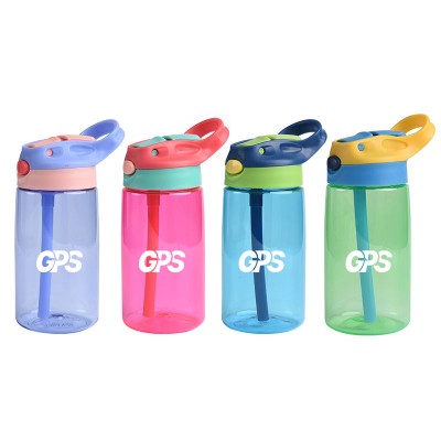 480ml Children's Sports Bottle with Straw Lid