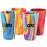 470ml silicone mug with colorful pattern