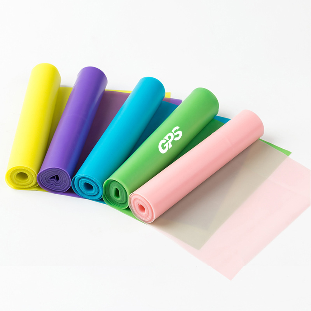 Custom logo yoga elastic Stretching band