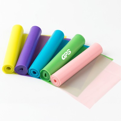 Custom logo yoga elastic Stretching band