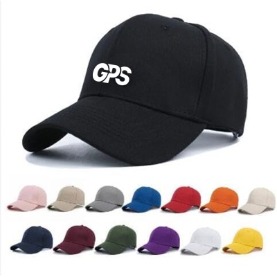 Customized embroidered logo cotton baseball cap