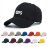 Customized embroidered logo cotton baseball cap