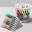 Plastic ballpoint pen press type with custom logo