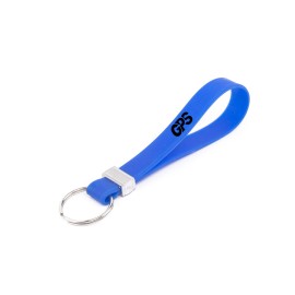 Silicone Wristband Keychain With Custom Logo