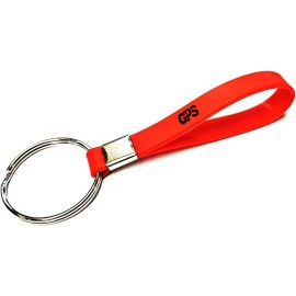 Silicone Wristband Keychain With Custom Logo