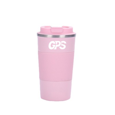 380ml double wall insulated coffee tumbler with lid