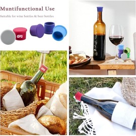 Reusable Beer Bottle Cover Wine Bottle Stopper