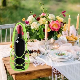 Silicone Wine Bottle Carrier Water Bottle Tote Bags
