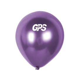 10-Inch Shiny Metallic Decorative Balloon for Special Occasions